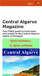 Mobile Screenshot of central-algarve.com