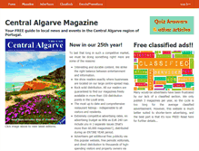 Tablet Screenshot of central-algarve.com